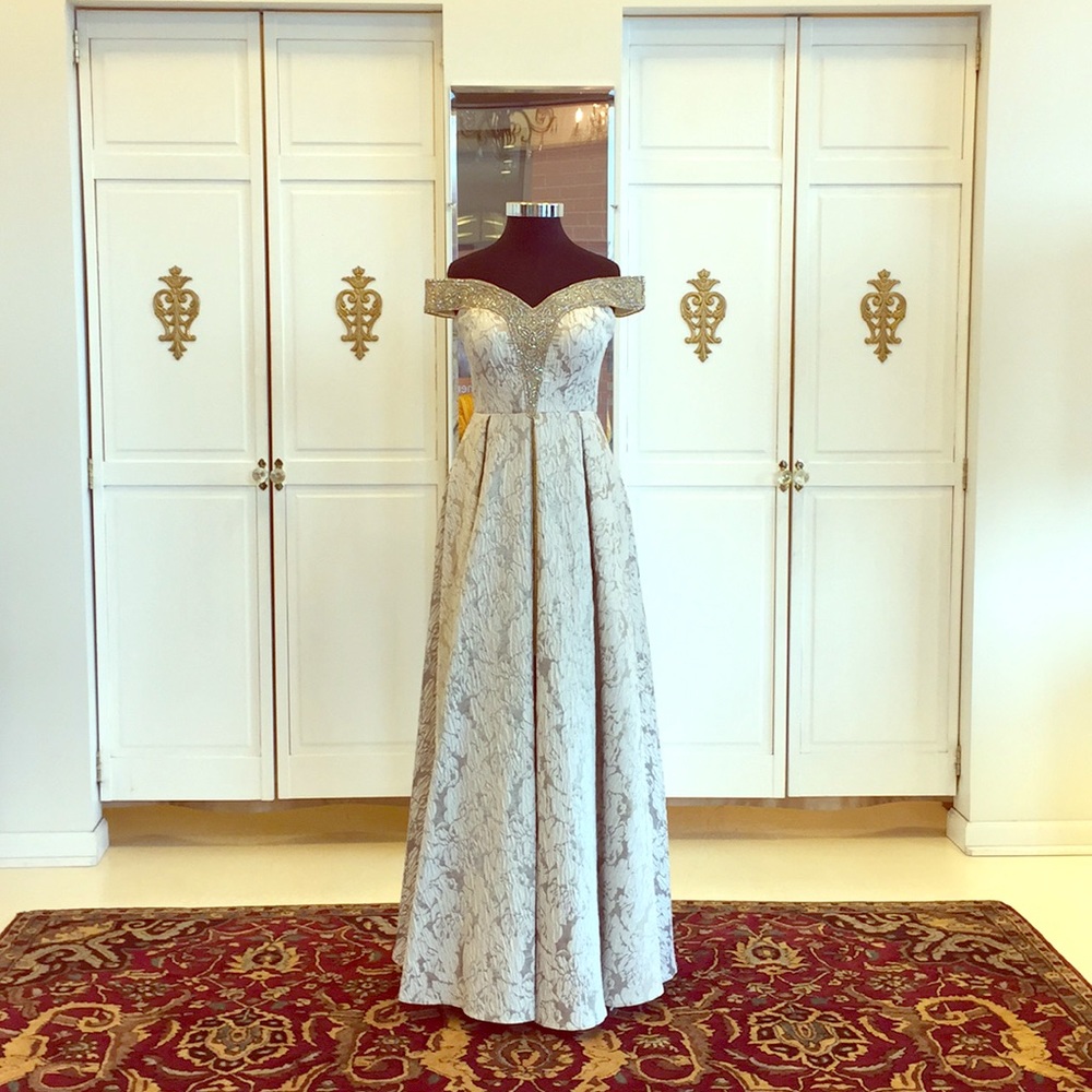 Elegant, Striking Kourosh Gown